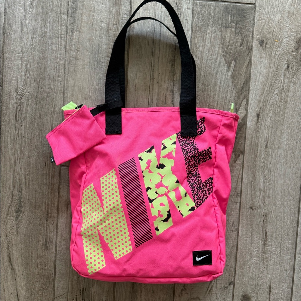 Nike neon Pink Tote Bag